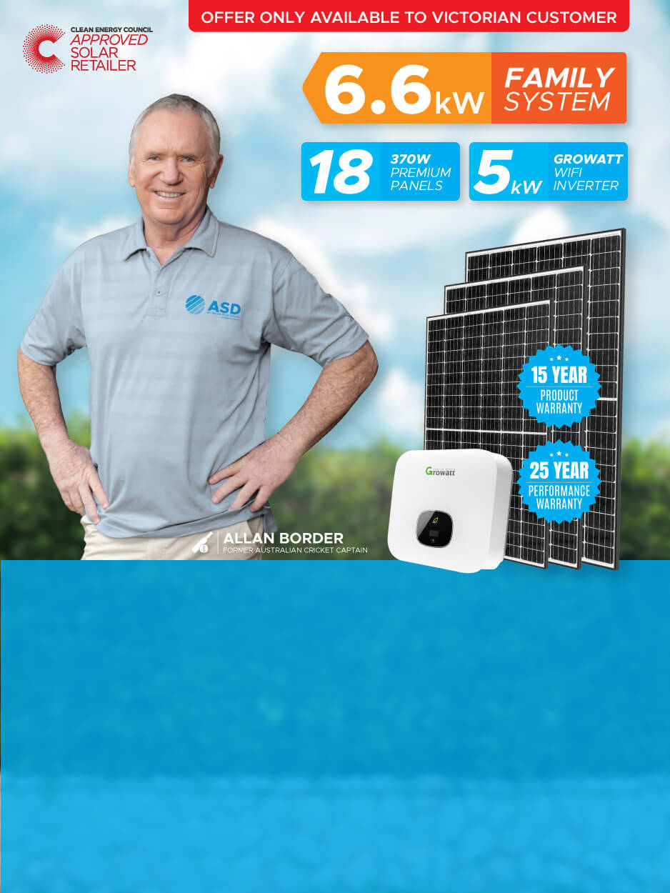 residential solar system banner VIC